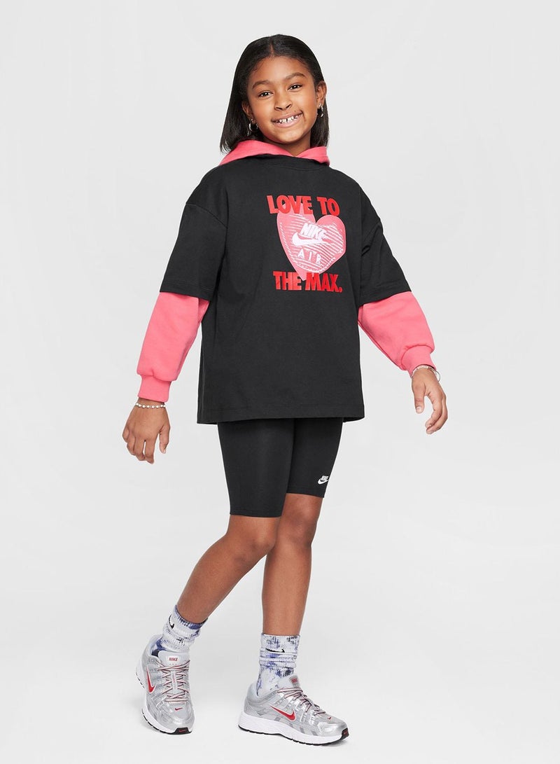 Nike Youth Nsw Heart T-Shirt - Image 4